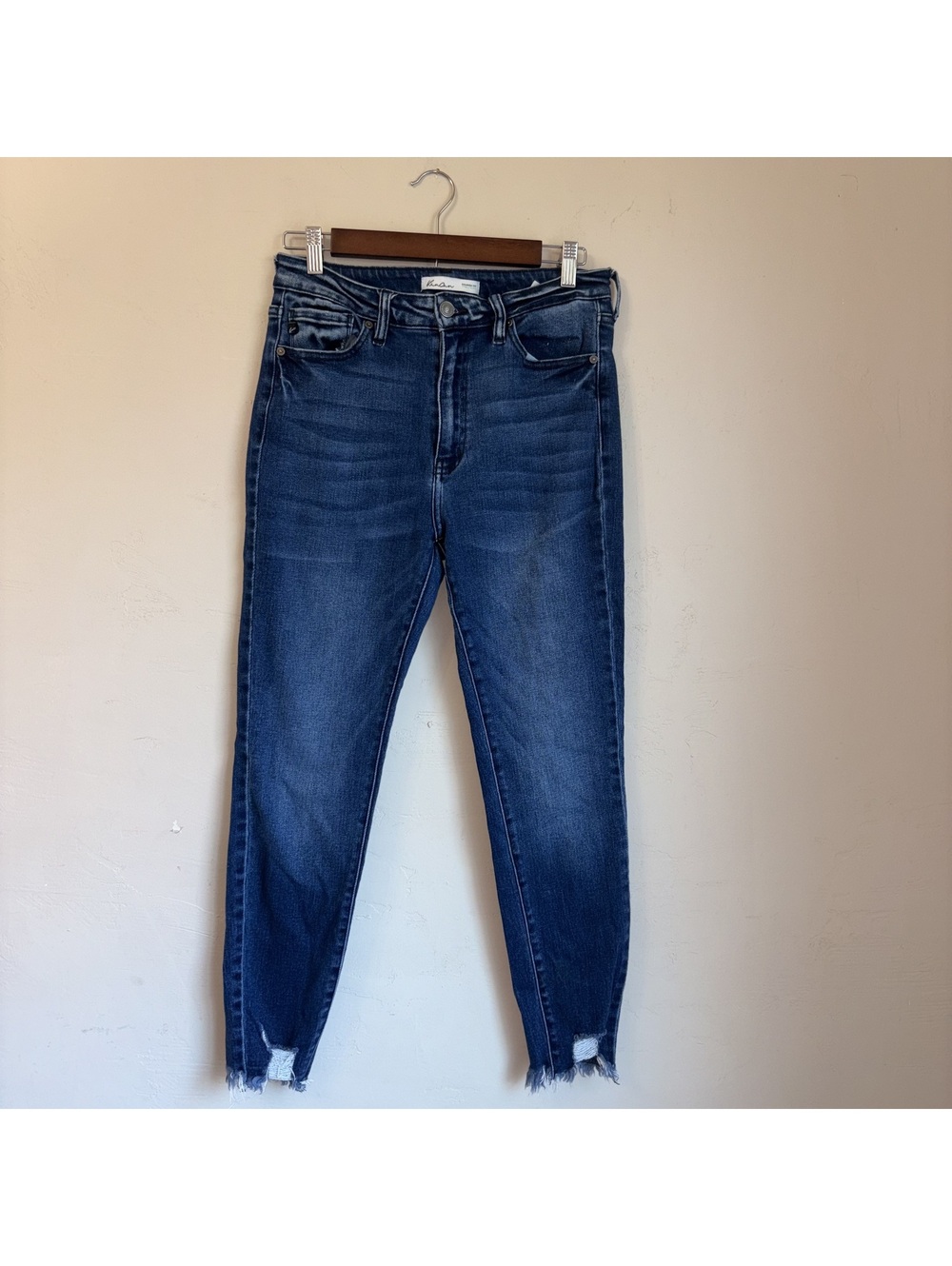 KanCan Exclusively for Maurices High Rise Raw Hem Skinny Jeans Size 29